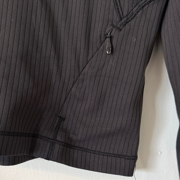 Lululemon Rulu Cropped Ribbed Half Zip Pullover - Picture 6 of 10